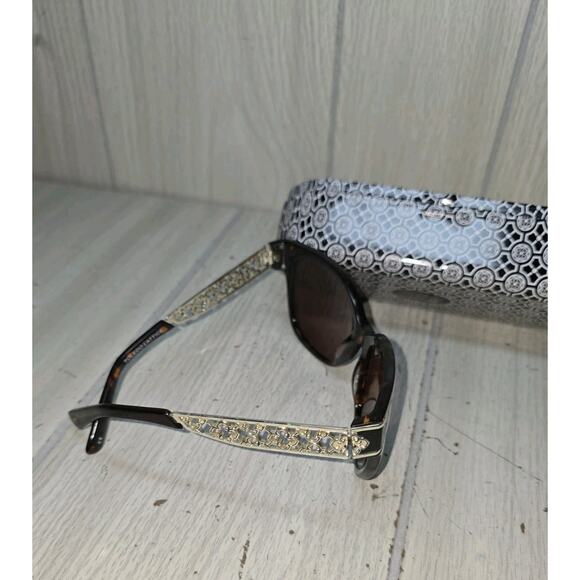 Brighton Toledo Lattice Tortoise Shell Sunglasses Beautiful Old Money Preppy main image 3